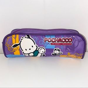 Pochacco Sanrio pencil case bag vintage purple